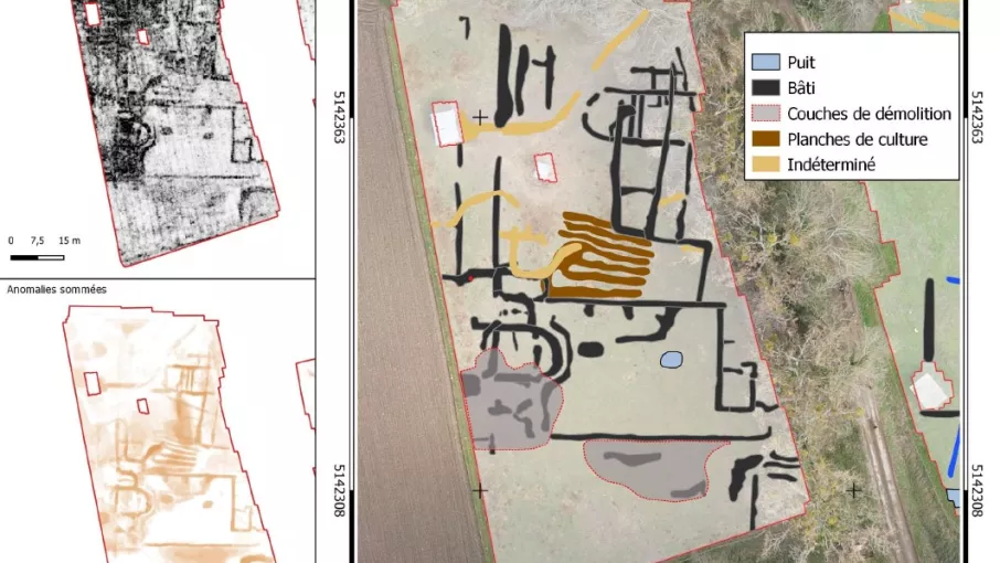 Rapport d'intervention géophysique Bonnevaux © Analyse GC