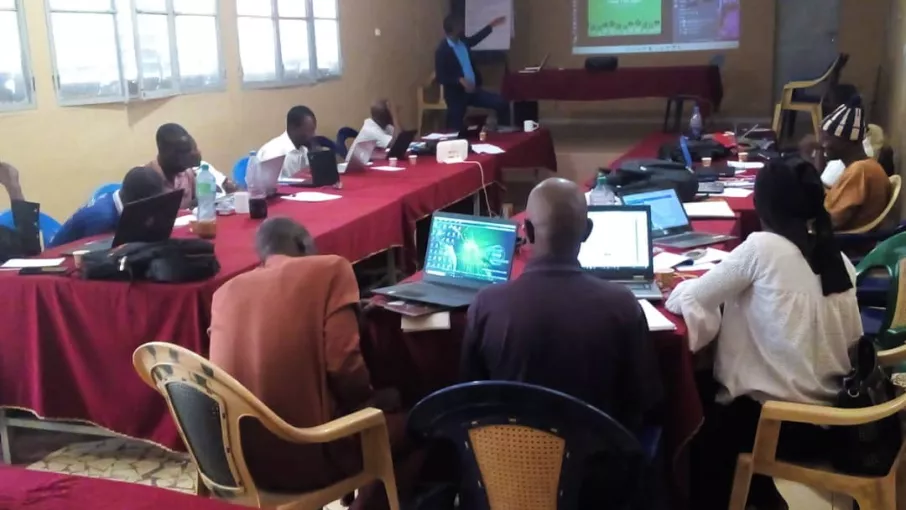 Une séance de la formation en communication externe ©AssociationdesMinoritésEthniques