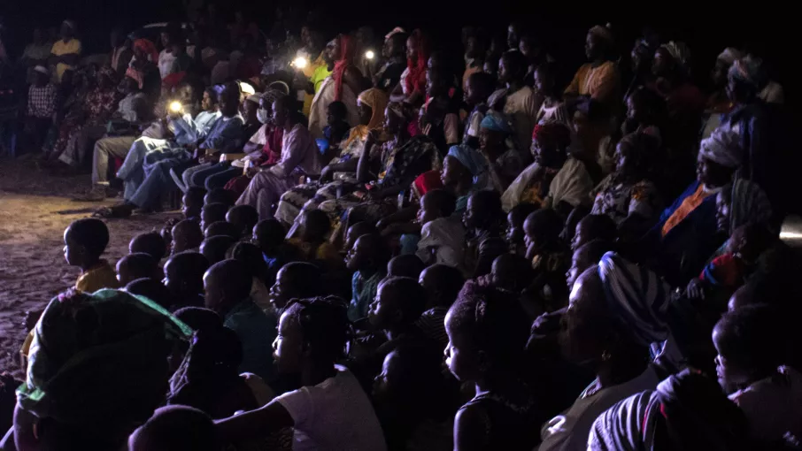 Spectateurs du ciné-concert