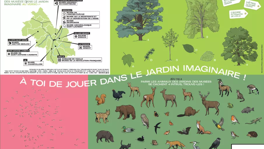 À toi de jouer dans le jardin imaginaire !
