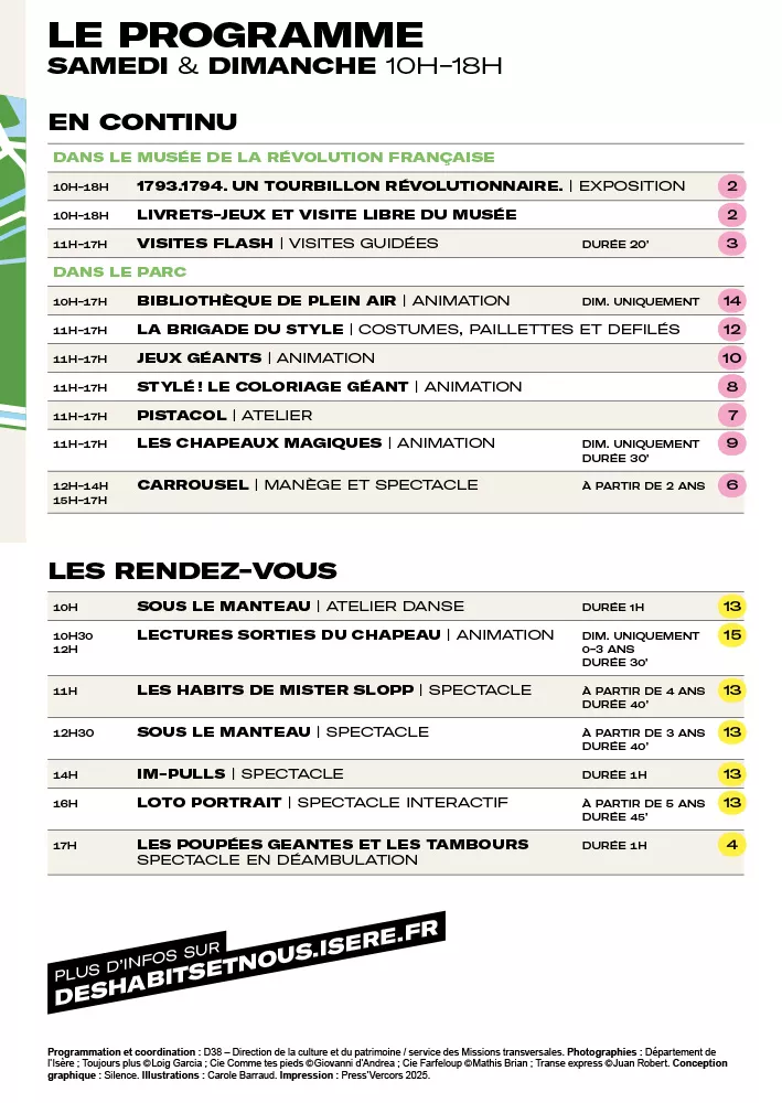 Programme page 3