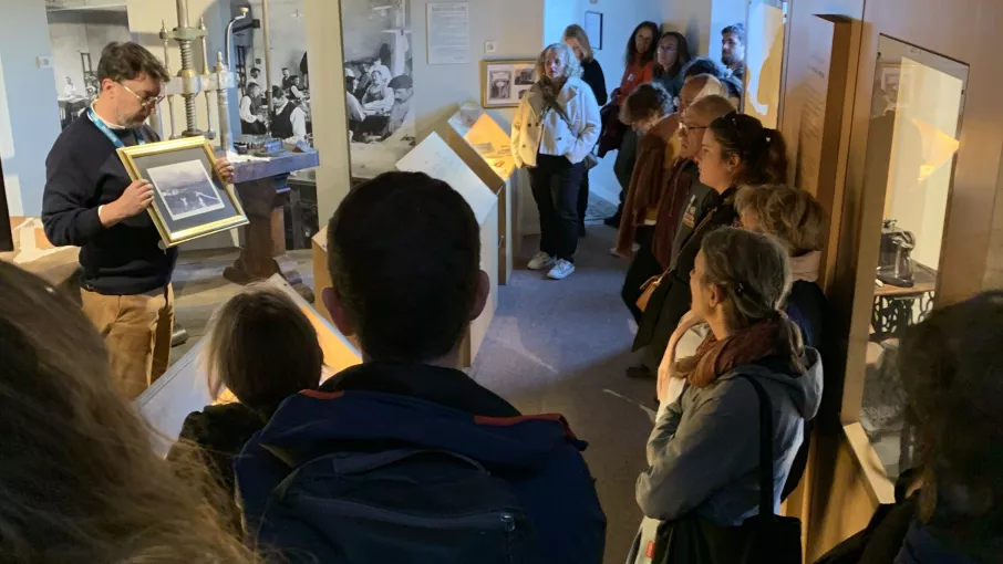 Visite guidée du Musée matheysin par Guillaume Benoist