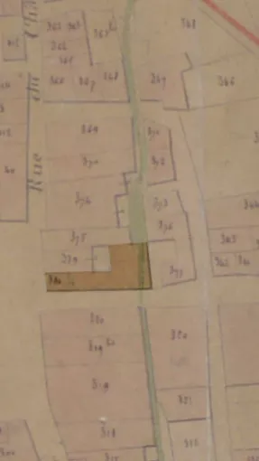 Plan cadastral de 1832