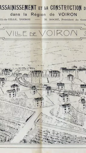 Cité-jardin, Rome et Rabilloud architectes. © Archives municipales