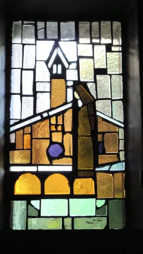 Chapelle des clarisses, une religieuse, Louis Christolhomme. © Patrimoine culturel