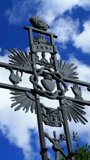 Croix de Mission à Merlas.