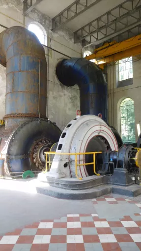 Turbines, centrale des Vernes, Livet-et-Gavet © Patrimoine culturel-CD38