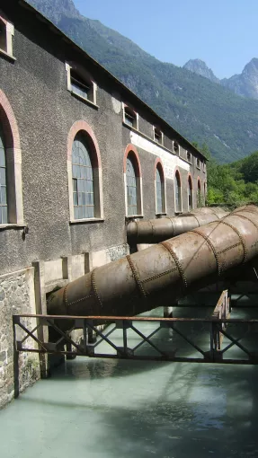 Conduite, centrale des Roberts, Livet-et-Gavet © Patrimoine culturel-CD38