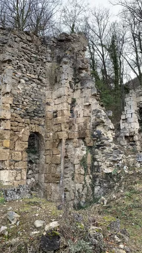 Vestiges de l'ancien prieuré de Saint-Michel-de-Connexe, Champs-sur-Drac © ¨Patrimoine culturel-CD38