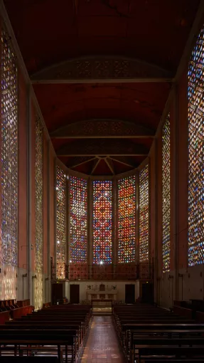 Intérieur de la chapelle de l’ancien Petit Séminaire de Voreppe